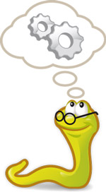 mascotte vermicelle pleine de bonnes idées !